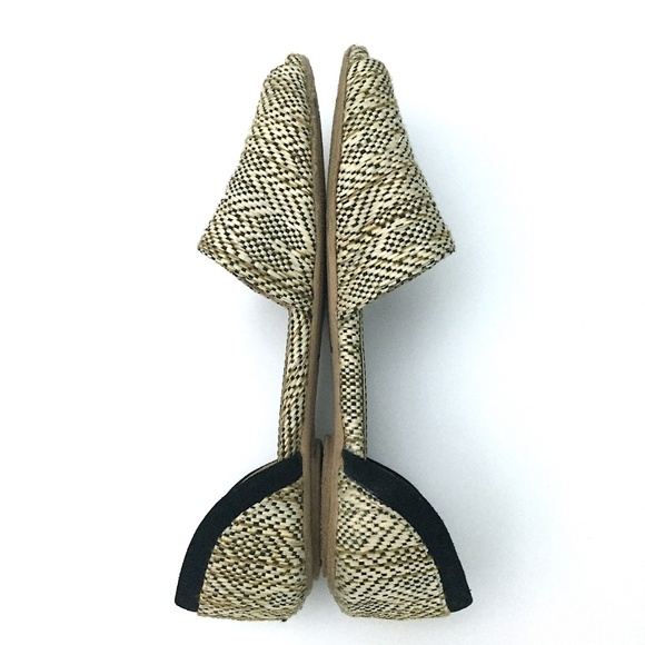 Splendid Akron Woven Rattan d'Orsay Peep-Toe Flats - Picture 3 of 9